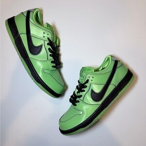 The Powerpuff Girls x Nike Dunk Low Pro SB QS Buttercup Men size 8 DS FZ8319 300